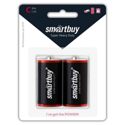 Батарейка SMARTBUY (SBBZ-C02B) R14/2B