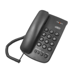 Телефон проводной TEXET TX-241 светло-серый