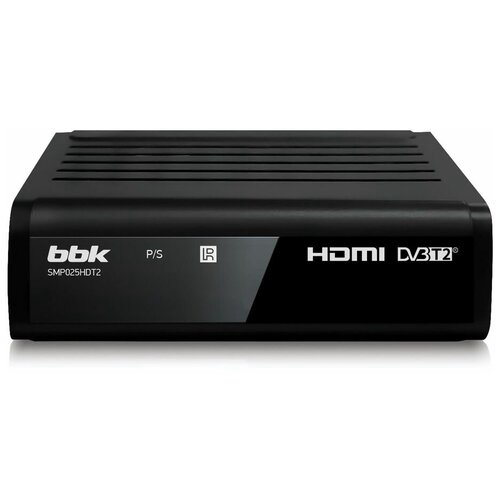 Ресивер BBK SMP025HDT2 черный DVB-T2