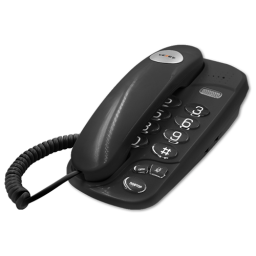 Телефон проводной TEXET TX-238 черный