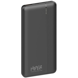Аккумулятор внешний HIPER MX PRO 10000 BLACK 10000mAh 3A QC PD 1xUSB черный