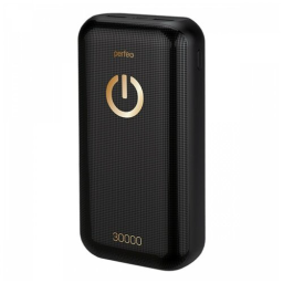 зарядное устройство PERFEO (PF_B4300) SPLASH - 30000 mah, черный
