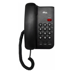 Телефон проводной Ritmix RT-311 черный