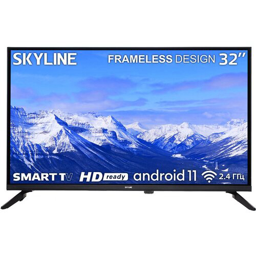 32" Телевизор SkyLine 32YST6570 (HD 1366x768, Smart TV) черный