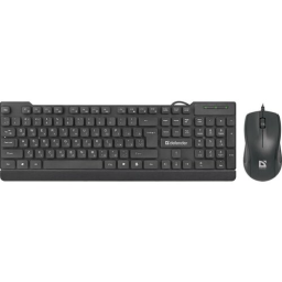Клавиатура + мышь Defender York C-777, USB, черный (45779)