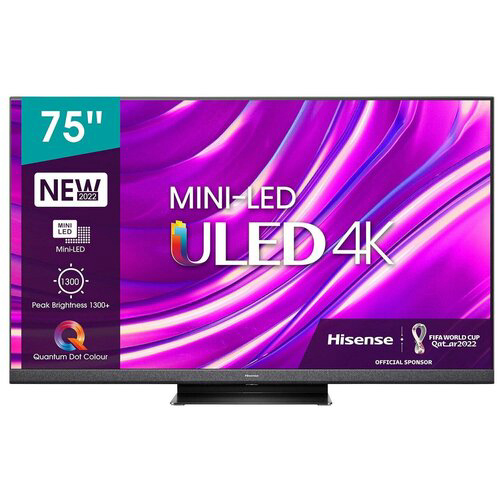 75" Телевизор Hisense 75A6K (4K Ultra HD 3840x2160, Smart TV) черный