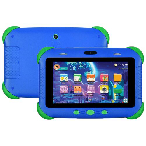 7" Детский планшет Digma CITI Kids 32 ГБ 3G синий [1024x600, IPS, 4х1.3 ГГц, 2 ГБ, BT, GPS, 2800 мА*ч, Android 9.x+]