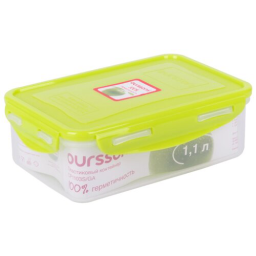 Посуда из пластика OURSSON CP1103S/GA контейнер прямоугольный 1,1л