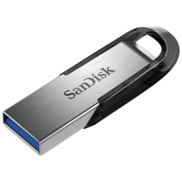 Флешка 128Gb USB 3.0 Sandisk Ultra Ultra Flair, серебристый/черный (SDCZ73-128G-G46)