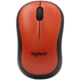 Мышь беспроводная Logitech M220 Silent - красный, 910-004897