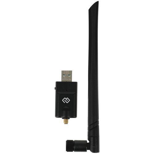 Сетевой адаптер WiFi + Bluetooth Digma DWA-BT5-AC1300E AC1300 USB 3.0 (ант.внеш.съем) 1ант. (1шт)