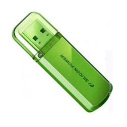 Флеш Диск Silicon Power 32Gb Helios 101 SP032GBUF2101V1N USB2.0 зеленый