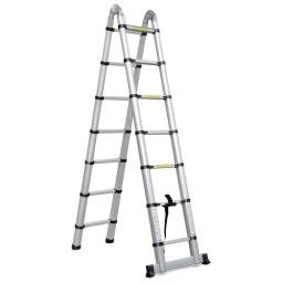Лестница-трансформер телескопическая алюминиевая UPU Ladder UP440D 4,4 м