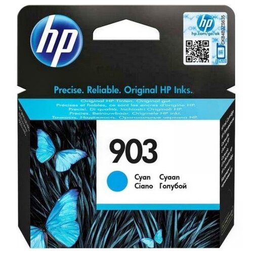 Картридж струйный HP 903 T6L87AE голубой (315стр.) для HP OJP 6950/6960/6970