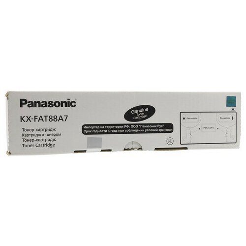 Картридж для факса Panasonic KX-FAT88A KX-FAT88A7 черный (2000стр.) для Panasonic KX-FL403RU