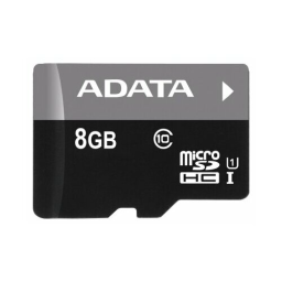 Флеш карта microSDHC 32GB A-Data AUSDH32GUICL10-RA1 + adapter