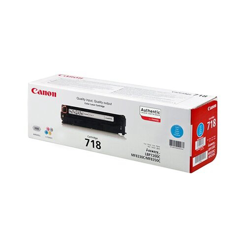 Картридж лазерный Canon 718C 2661B002/014 голубой (2900стр.) для Canon LBP7200/MF8330/8350