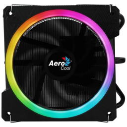 Устройство охлаждения(кулер) Aerocool Cylon 3H Soc-AM5/AM4/1151/1200/1700 4-pin 13-24dB Al+Cu 125W 480gr LED Ret