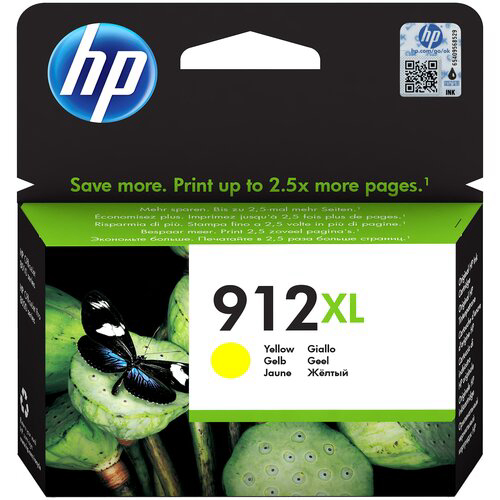 Картридж/ HP 912XL High Yield Yellow Original Ink Cartridge