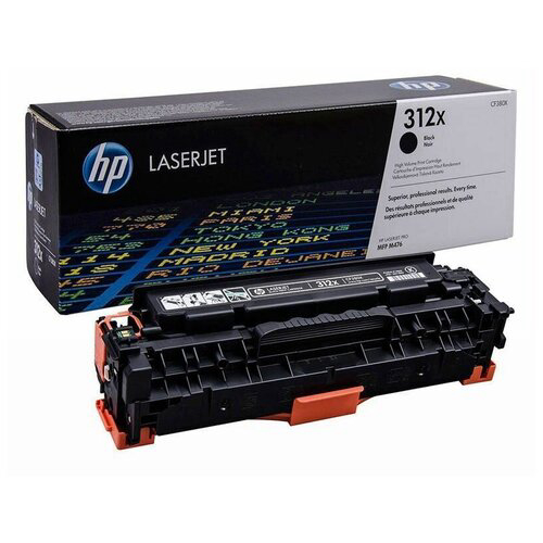 Картридж лазерный HP 312A CF380X черный (4400стр.) для HP CLJ Pro M476