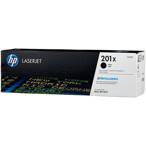 Картридж лазерный HP 201X CF400X черный (2800стр.) для HP CLJ Pro M252/M277