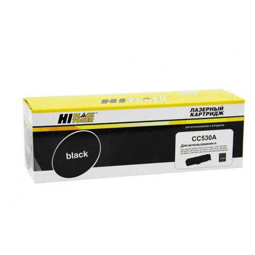 Тонер-картридж/ HP Color LaserJet CC530A Black Print Cartridge