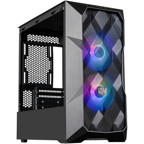 Корпус Cooler Master MasterBox TD300 Mesh черный без БП mATX 4x120mm 4x140mm 2xUSB3.0 audio bott PSU