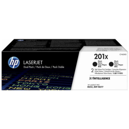 Картридж лазерный HP 201X CF400XD черный x2упак. (5600стр.) для HP CLJ Pro M252/M277