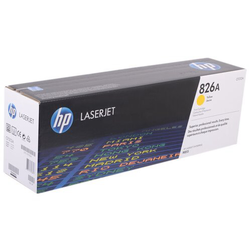 Картридж лазерный HP 826A CF312A желтый для HP CLJ Ent M855