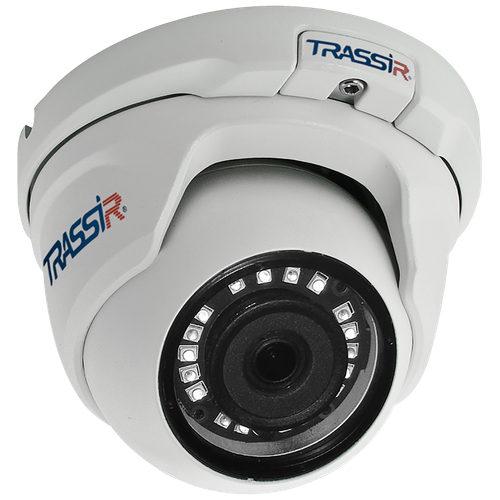 Камера видеонаблюдения IP Trassir TR-D2S5-noPoE v2 3.6-3.6мм цв. корп.:белый