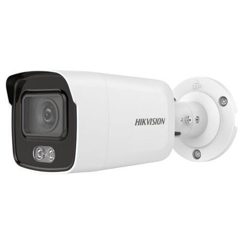 Камера видеонаблюдения IP Hikvision DS-2CD2027G2-LU(C)(4mm) 4-4мм цветная корп.:белый