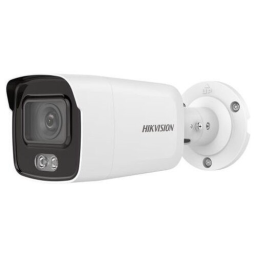 Камера видеонаблюдения IP Hikvision DS-2CD2027G2-LU(C)(4mm) 4-4мм цветная корп.:белый