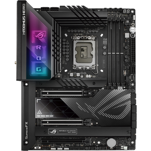 Материнская плата ASUS ROG MAXIMUS Z790 HERO Soc-1700 Intel Z790 4xDDR5 ATX AC`97 8ch(7.1) 2.5Gg RAID+HDMI