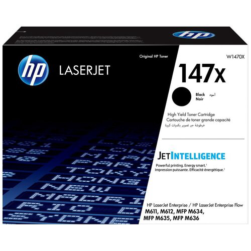 Тонер-картридж/ HP 147X Black LaserJet Toner Cartridge