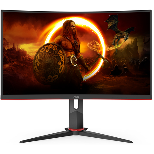 Монитор LCD AOC 27&quot; Gaming C27G2ZU {VA 1920x1080 240Hz 0.5ms 300cd 3000:1 16:9 8bit 178/178 2xHDMI2.0 DisplayPort1.2 FreeSync 4xUSB3.2 2x2W VESA}