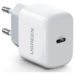 Зарядное устройство UGREEN CD241 (10220) Mini USB-C 20W PD Fast Charger. Цвет: белый