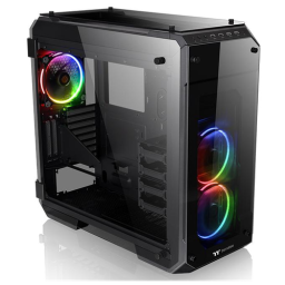 Корпус Thermaltake View 71 TG RGB черный без БП ATX