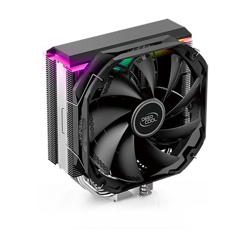 Кулер DEEPCOOL AS500 LGA20XX/1700/1200/115X/AM5/AM4 (8шт/кор, TDP 220W, PWM, ARGB Led