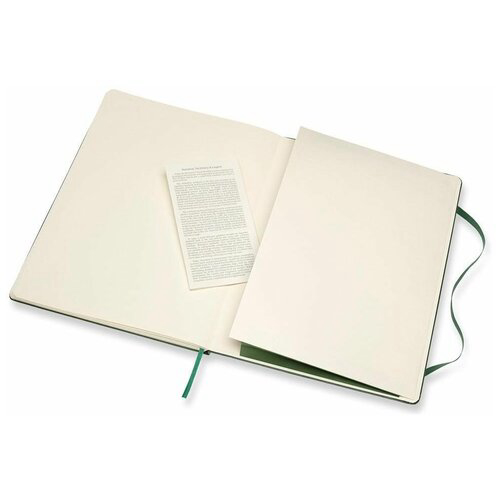 Блокнот Moleskine CLASSIC QP091K15 XLarge 190х250мм 192стр. клетка твердая обложка зеленый