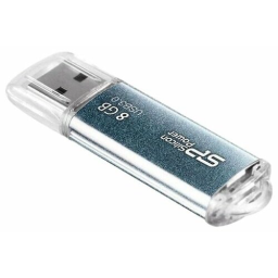 Флеш Диск Silicon Power 128Gb Marvel M01 SP128GBUF3M01V1B USB3.0 синий