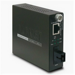 Медиаконвертер Planet 10/100/1000Base-T to WDM  Bi-directional Smart Fiber Converter - 1310nm - 15KM