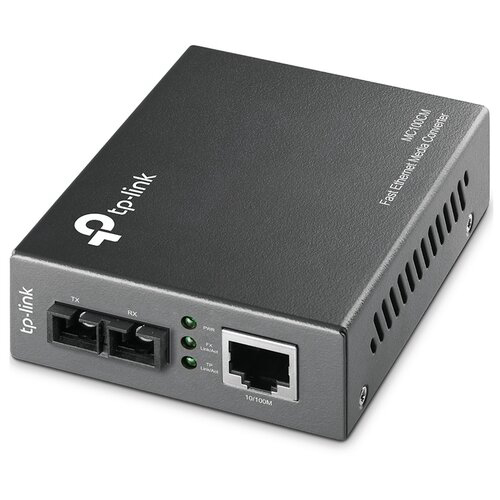 Медиаконвертер TP-LINK MC100CM 100Base-TX to 100Base-FX Media Converter (1UTP, 1SC, MM)