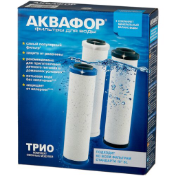 Комплект картриджей Аквафор B510-03-02-07 для проточных фильтров ресурс:7000л (упак.:3шт)