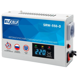 Стабилизатор напряжения Rucelf SRW-550-D 0.5кВА однофазный белый