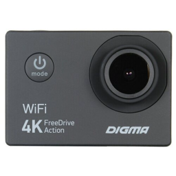 Видеорегистратор Digma FreeDrive Action 4K WiFi черный 8Mpix 2160x3840 2160p 150гр. Allwinner V3