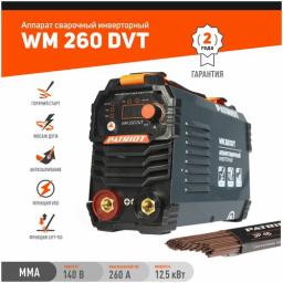 Аппарат сварочный инверторный Patriot WM260DVT MMA 605302026