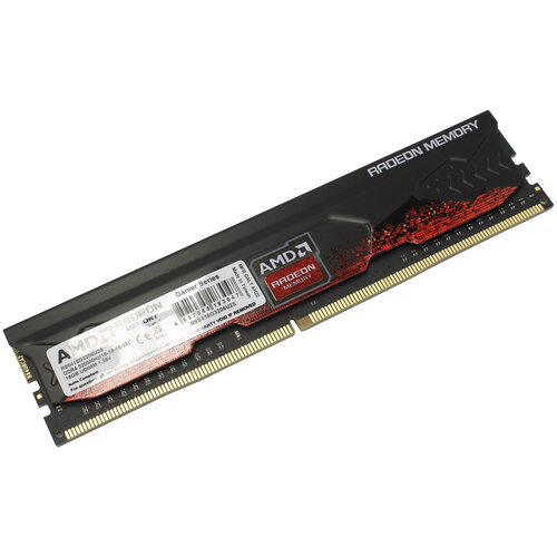 Память DDR4 16Gb 3200MHz AMD R9S416G3206U2S R9 RTL Gaming PC4-25600 CL16 DIMM 288-pin 1.35В