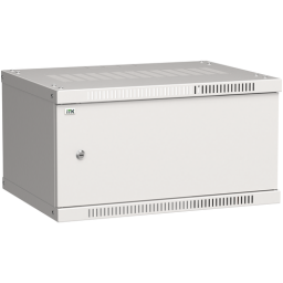 Шкаф коммутационный ITK Linea WE (LWE3-06U64-MF) настенный 6U 600x450мм