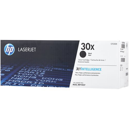 Картридж лазерный HP 30X CF230X черный (3500стр.) для HP LJ Pro M203/M227