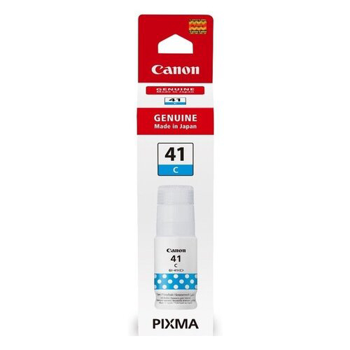 Картридж струйный Canon GI-41C 4543C001 синий (70мл) для Canon Pixma G3460